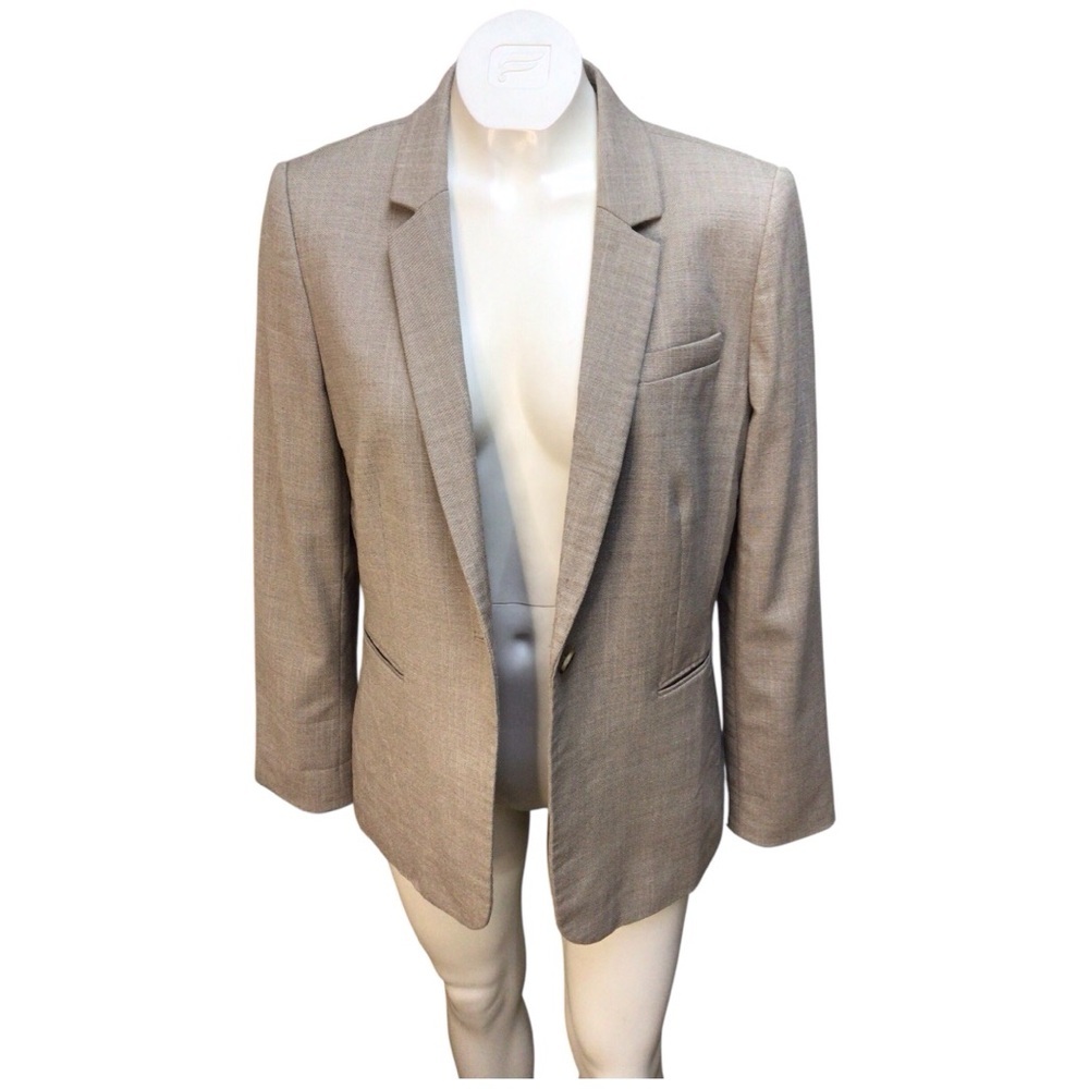 ANTONIO MELANI Tan Sport Coat Modern Tailoring EUC size 10